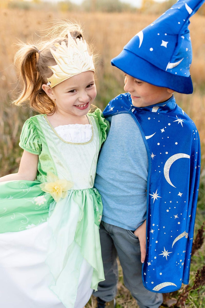 Little Adventures Royal Blue Wizard Costume Hat Age 3+ - Image 2